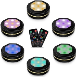 RGB PUCK LIGHT WITH REMOTE CONTROL